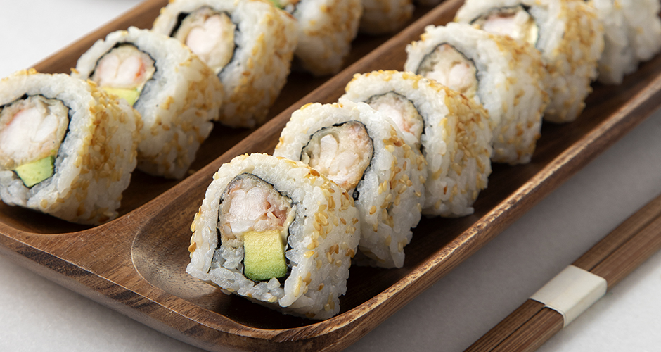 Shrimp tempura rolls Akis Petretzikis